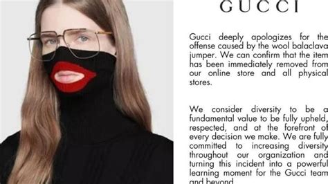 gucci twitter meltdown|Gucci Issues Apology in Wake of Blackface .